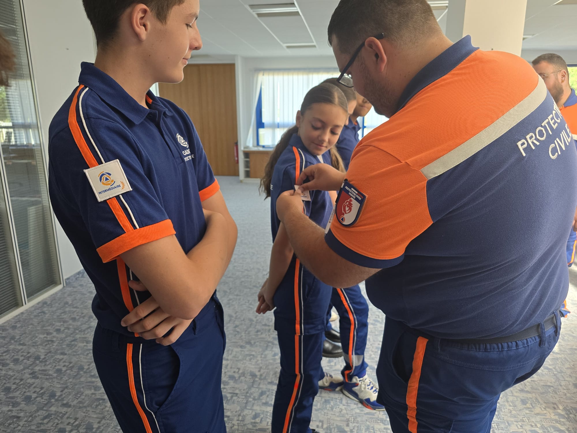 Remise des grades cadets